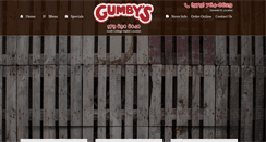 Desktop Screenshot of gumbyspizzaaggieland.com